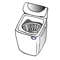 洗濯機イラスト2